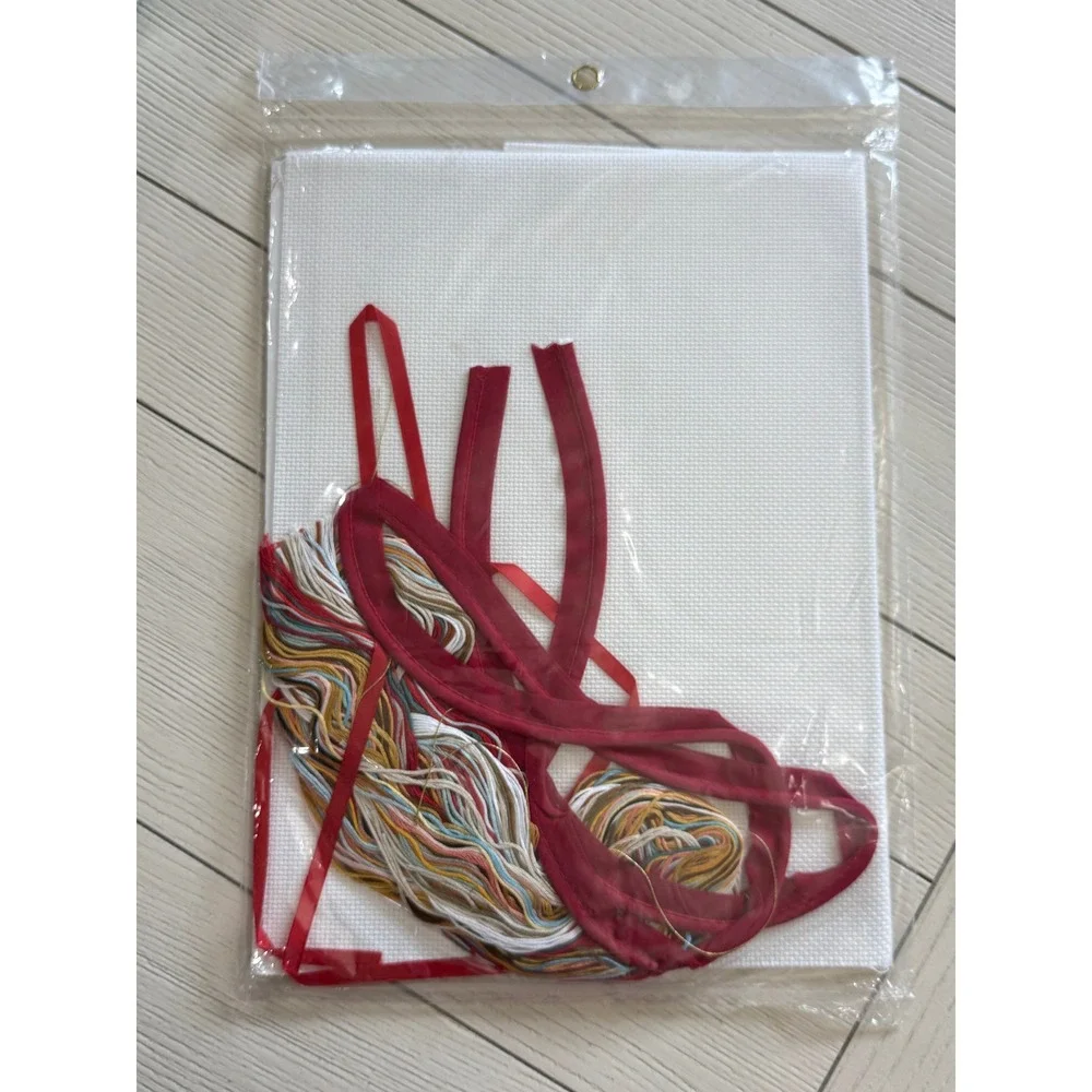 Needle Treasures Claus &‎ Company Banner Christmas Cross Stitch Kit Sealed